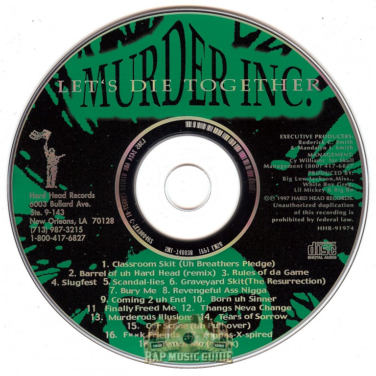 Murder Inc. - Let's Die 2-Gether: Bootleg. CD | Rap Music Guide